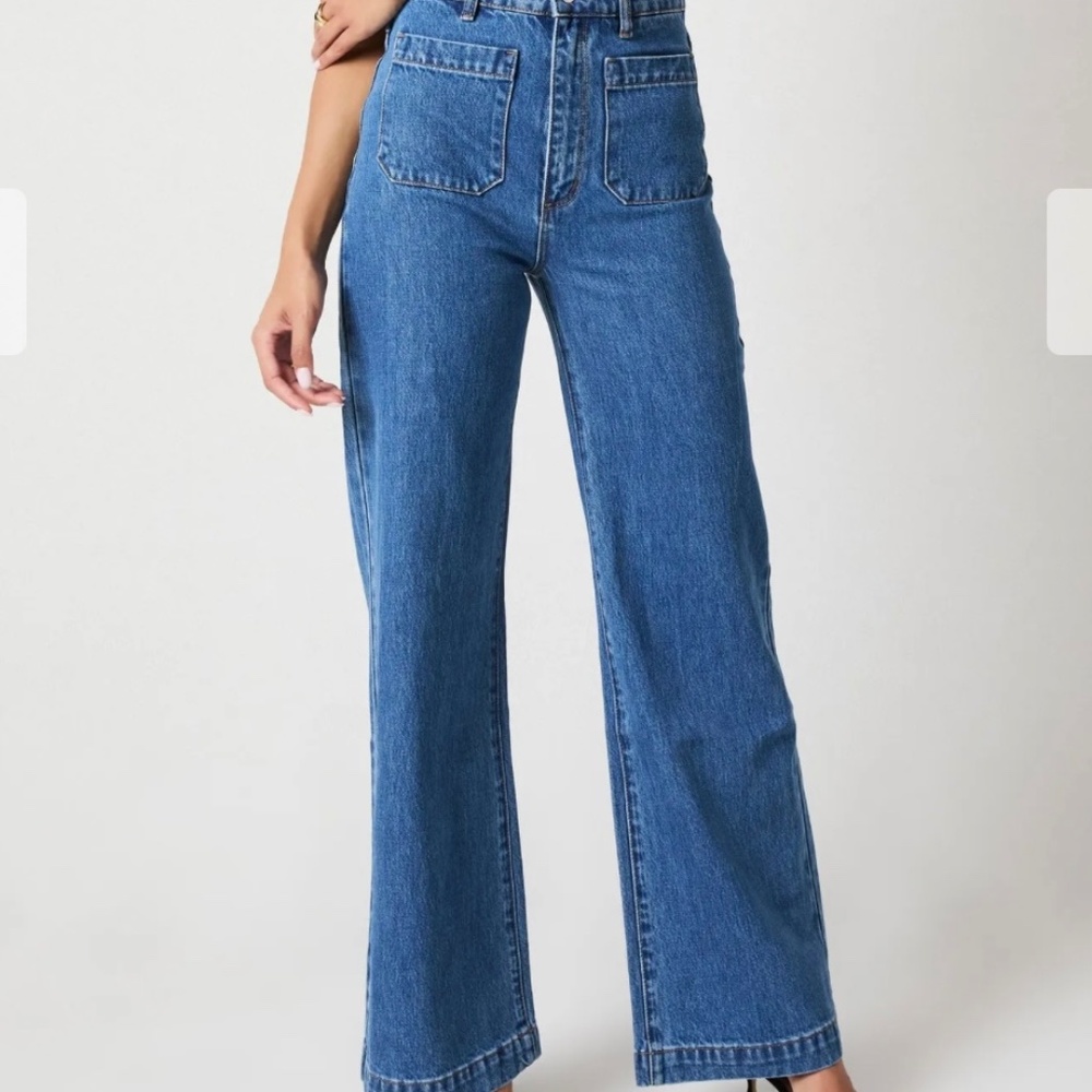 Rollas high rise wide leg jean size 26
